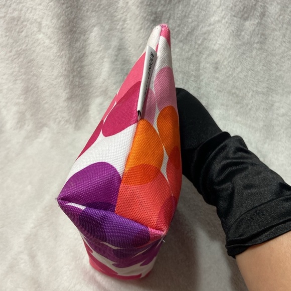 Clinique Pink and Orange Cosmetic Bag - Picture 5 of 12